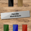 Plaques Aluminium